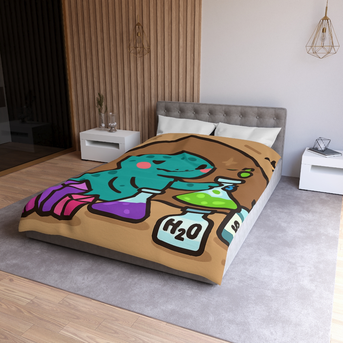 Crystal Cave Salamander Science Lab duvets for gifts