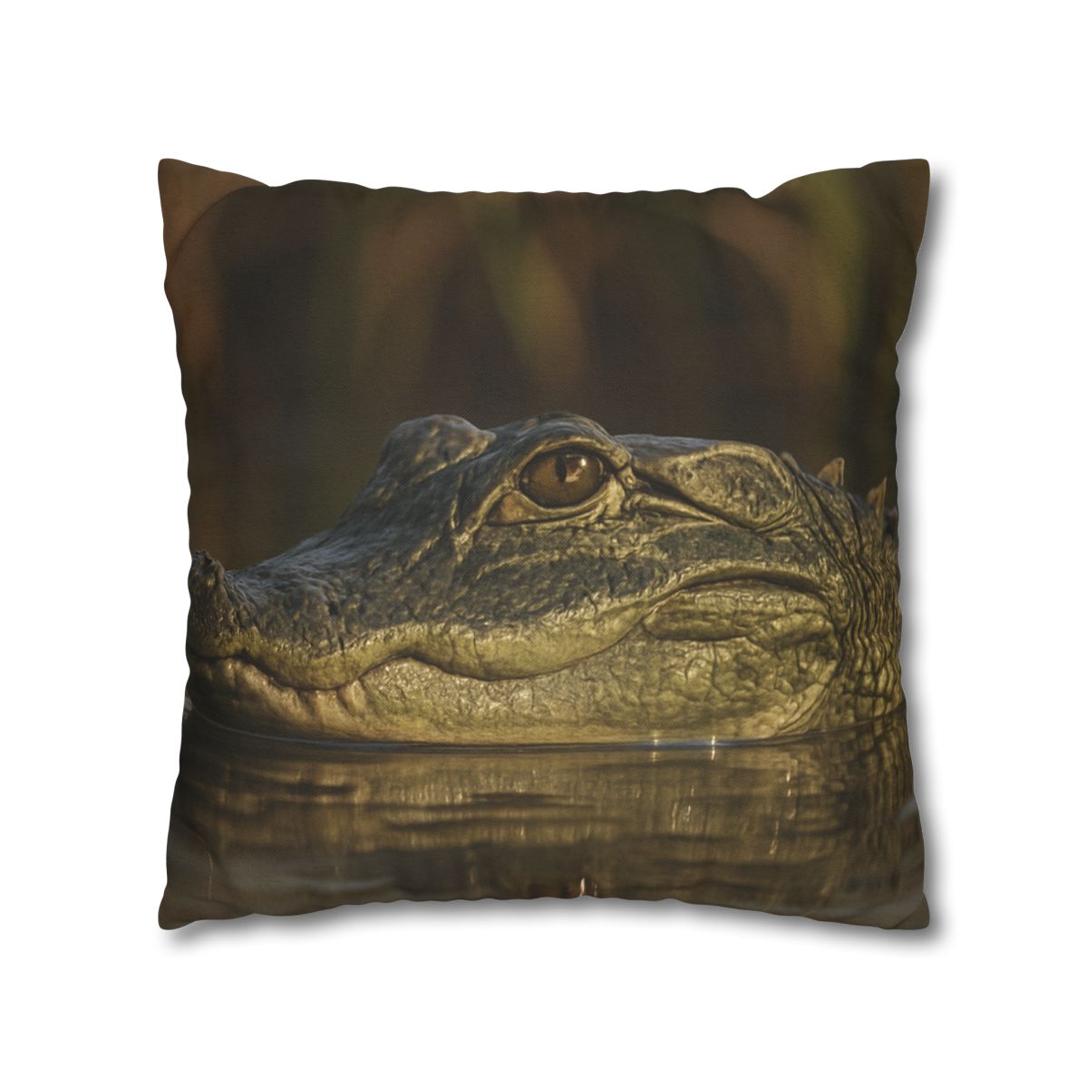 Nebula Stillness American Alligator comfortable bedding pillow covers