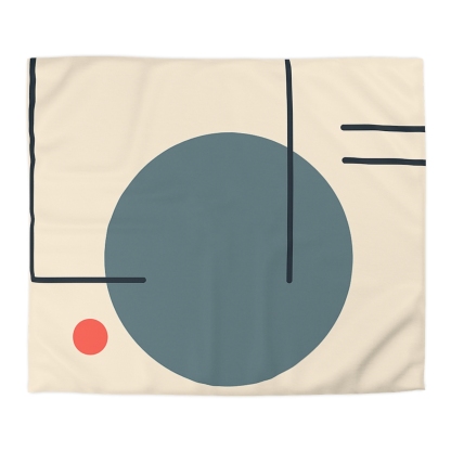 Quiet Orbit With Offset Frame warm winter duvets