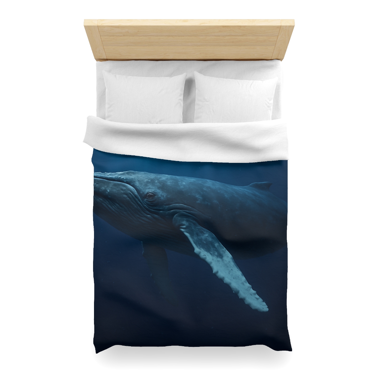 Deep Chorus Humpback Whale personalized bedding duvets