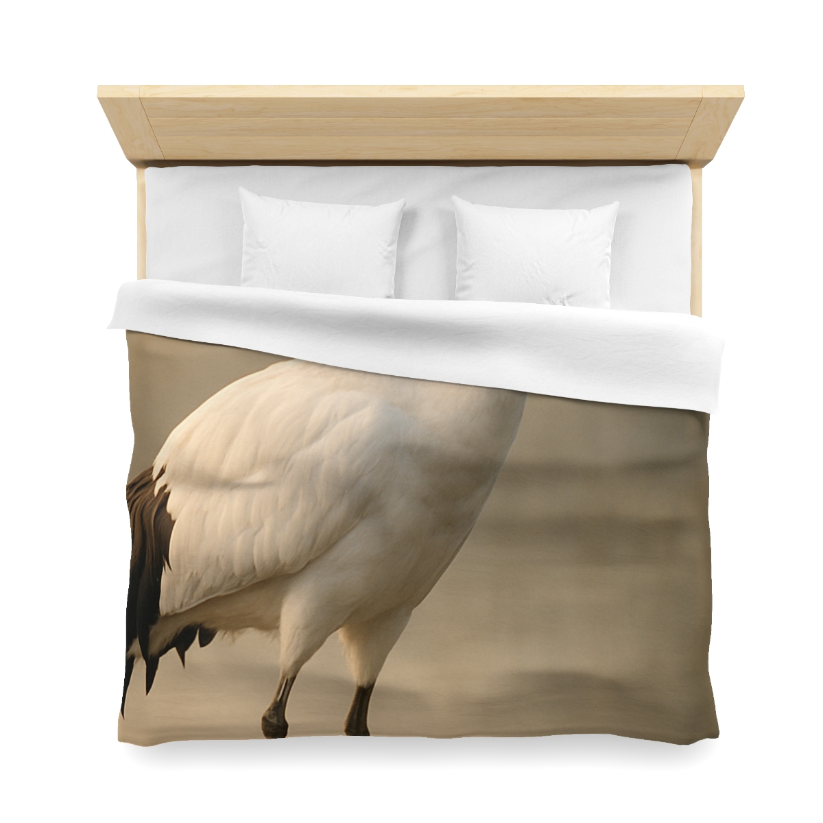 Dawn Balance Red Crowned Crane duvets for gifts