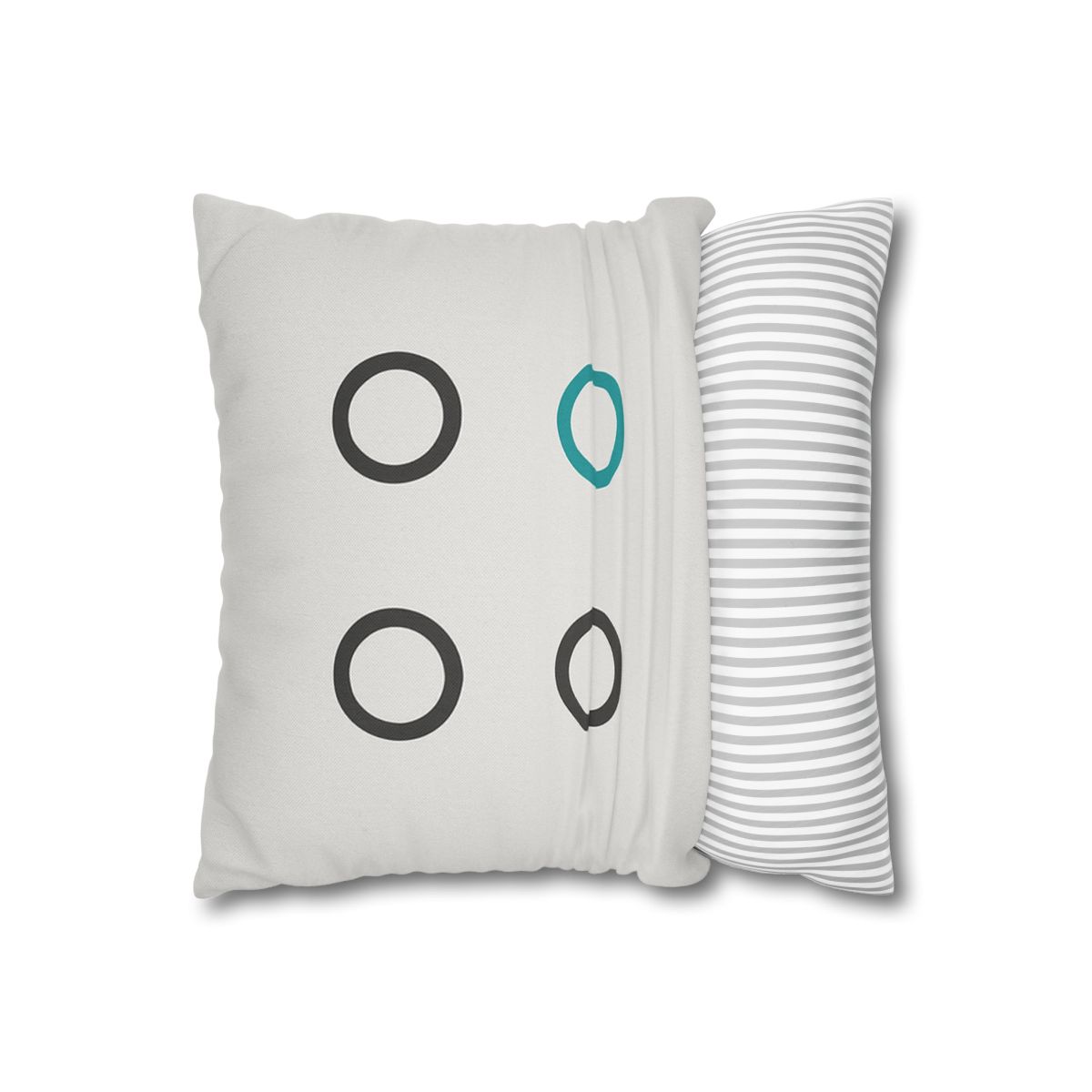 Clustered Dots With Missing Node trendy patterned pillow cases