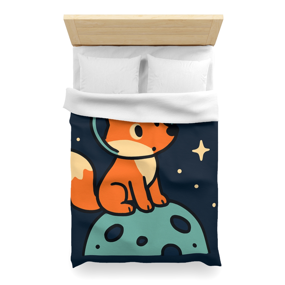 Starlight Explorer Fox soft comforter duvets