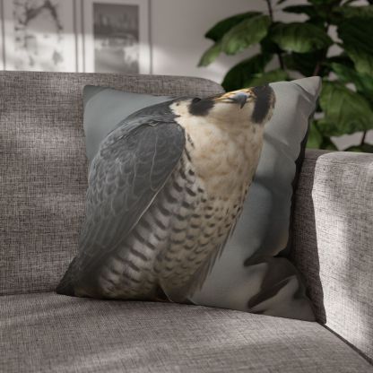 Starlit Focus Peregrine Falcon comfortable bedding pillow covers