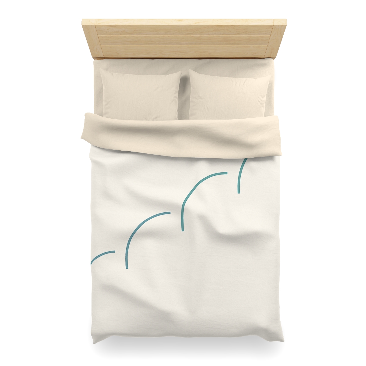 Offset Arc Ladder custom duvets