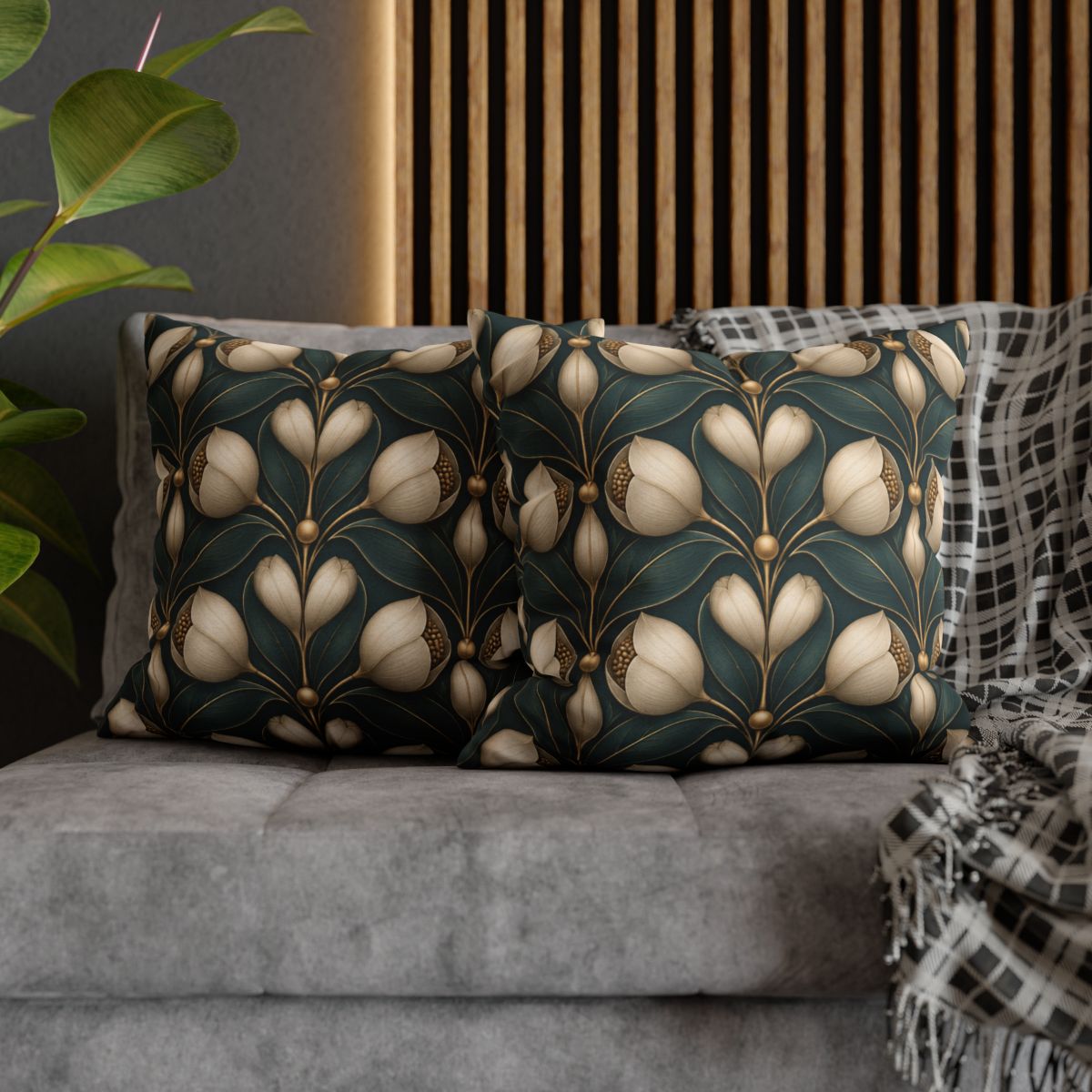 Bud Mirror Tessera designer print pillow cases [AI-27573986-51592a4cc84f]