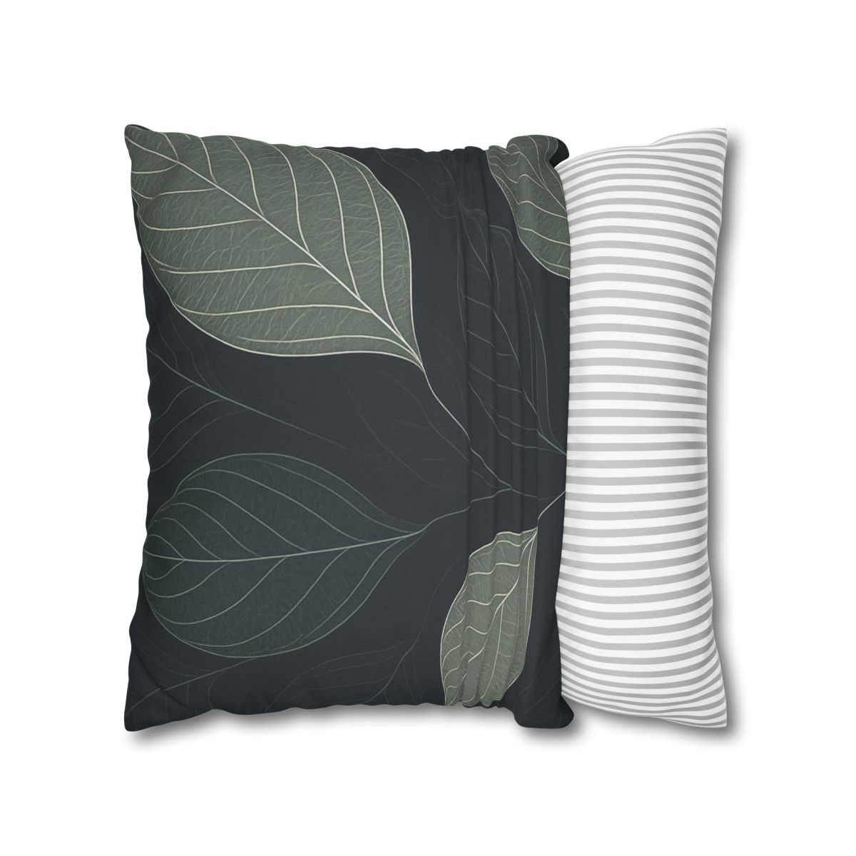 Leaf Vein Circuit Filigree soft cotton pillow cases