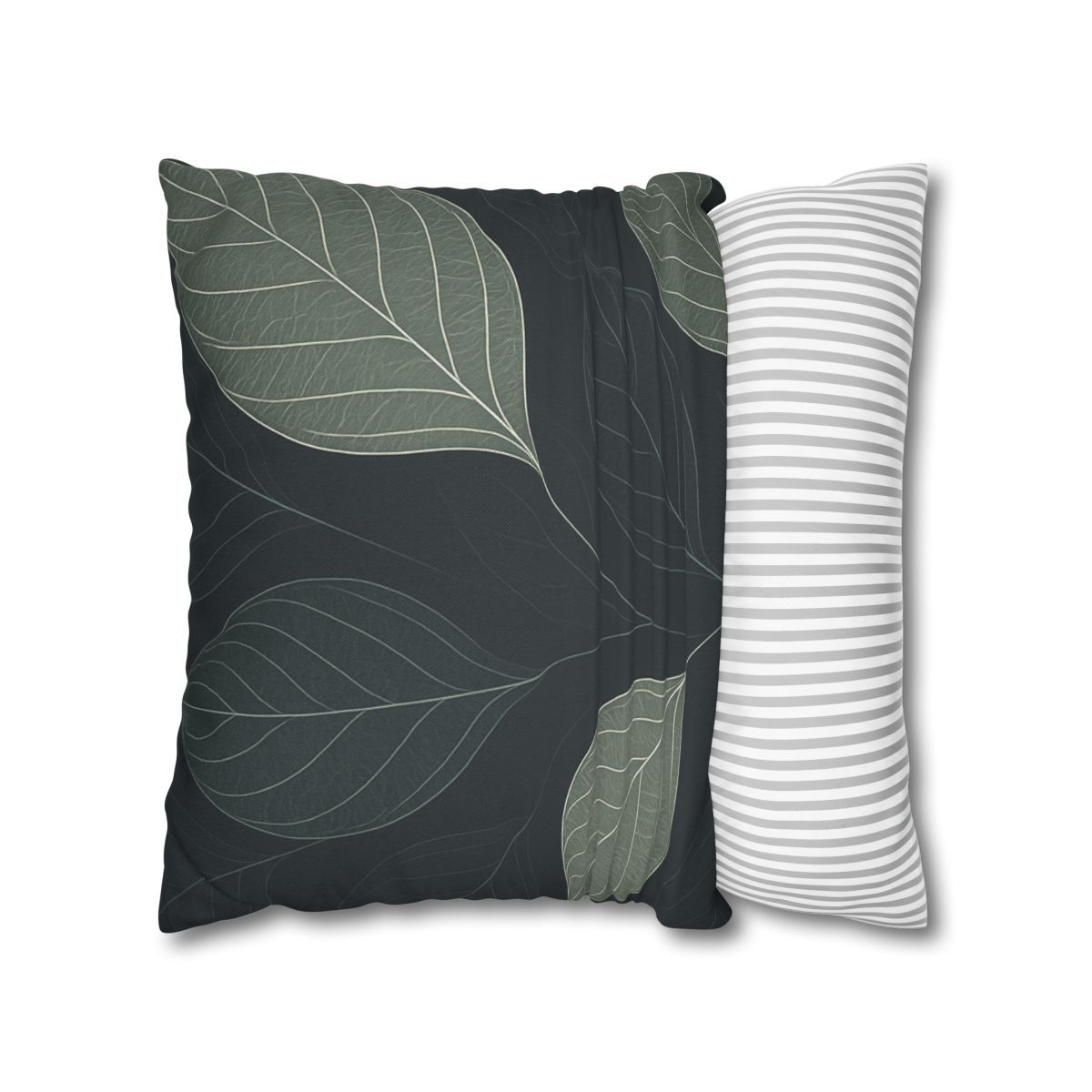 Leaf Vein Circuit Filigree soft cotton pillow cases
