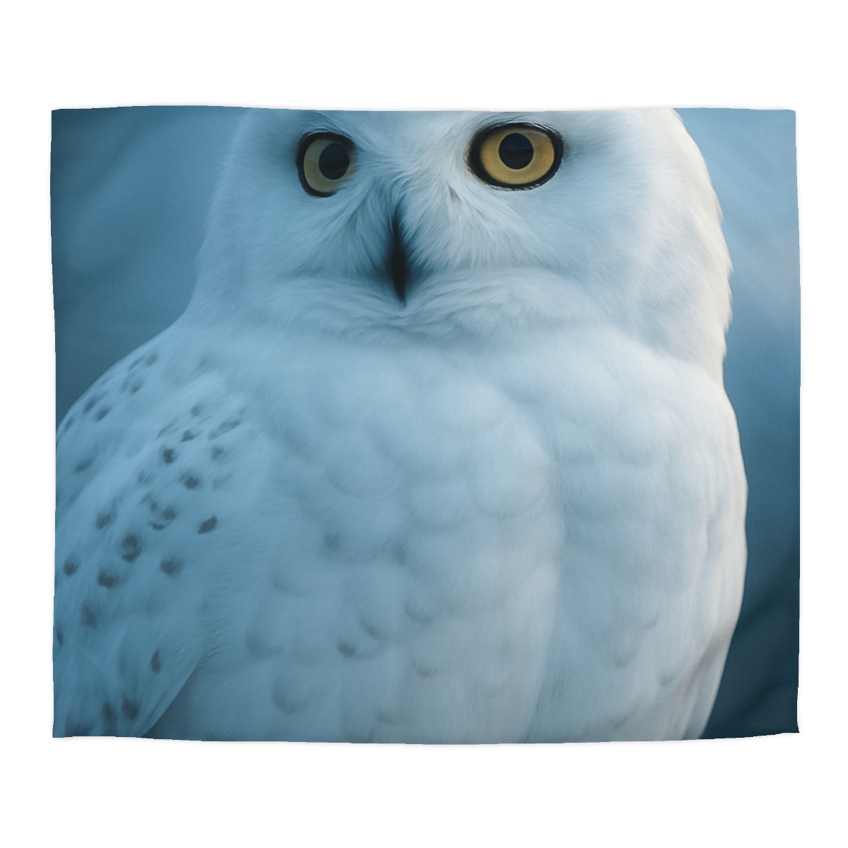 Twilight Watcher Snowy Owl stylish duvet covers