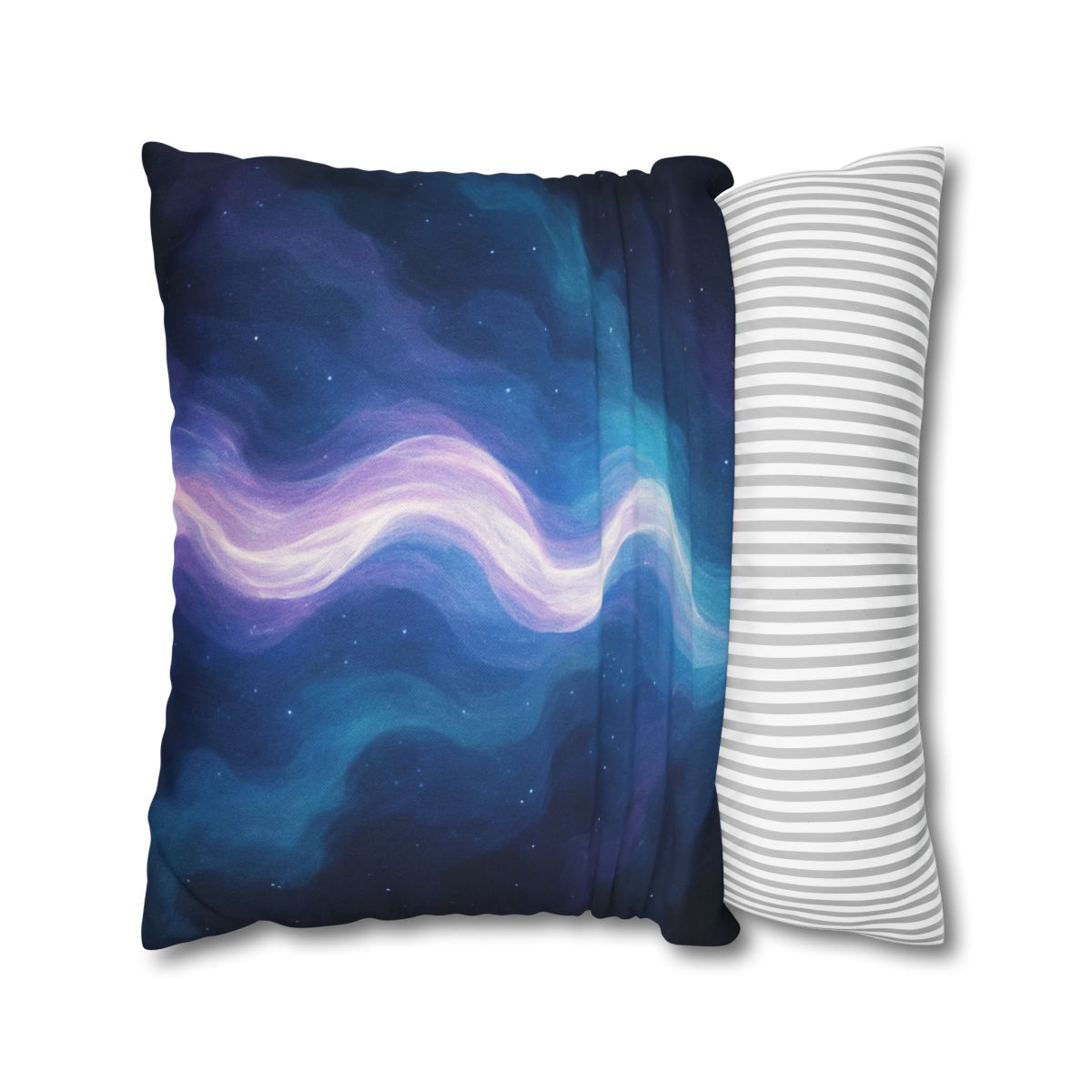 Electro Aurora Nebula Loom comfortable bedding pillow covers