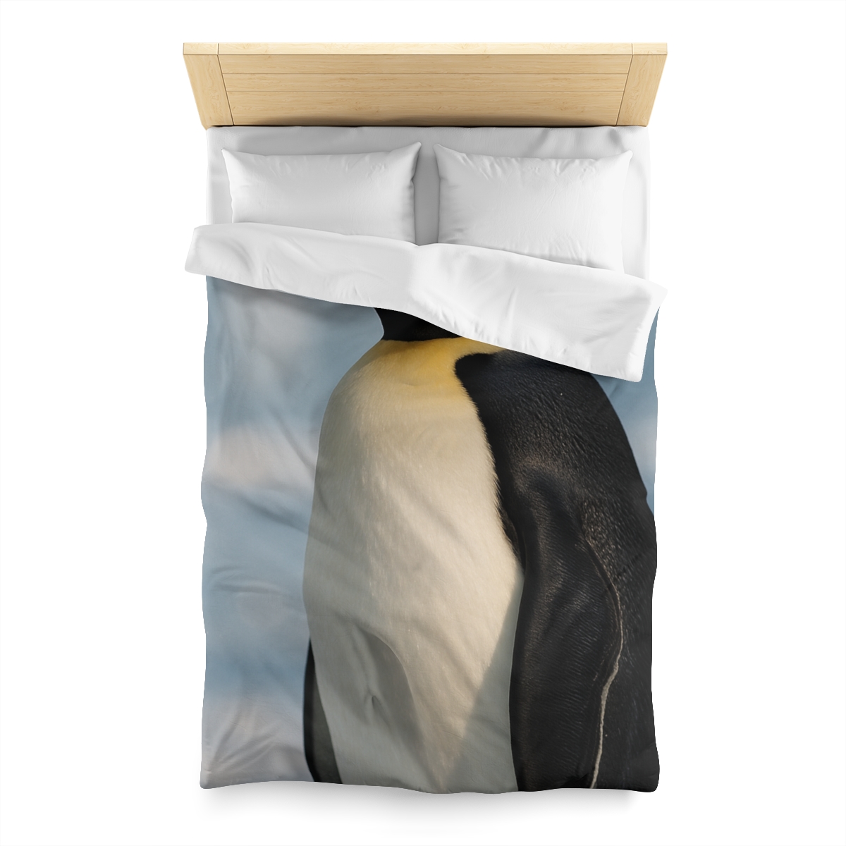 Aurora Drift Emperor Penguin stylish duvet covers