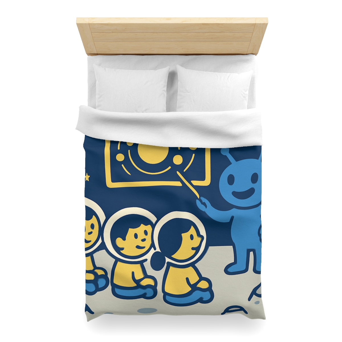 Celestial Classroom On The Moon duvets for gifts