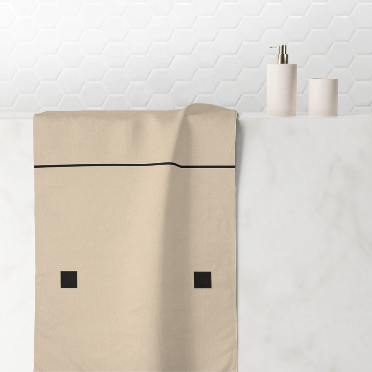 Split Horizon Vector comfortable face towels