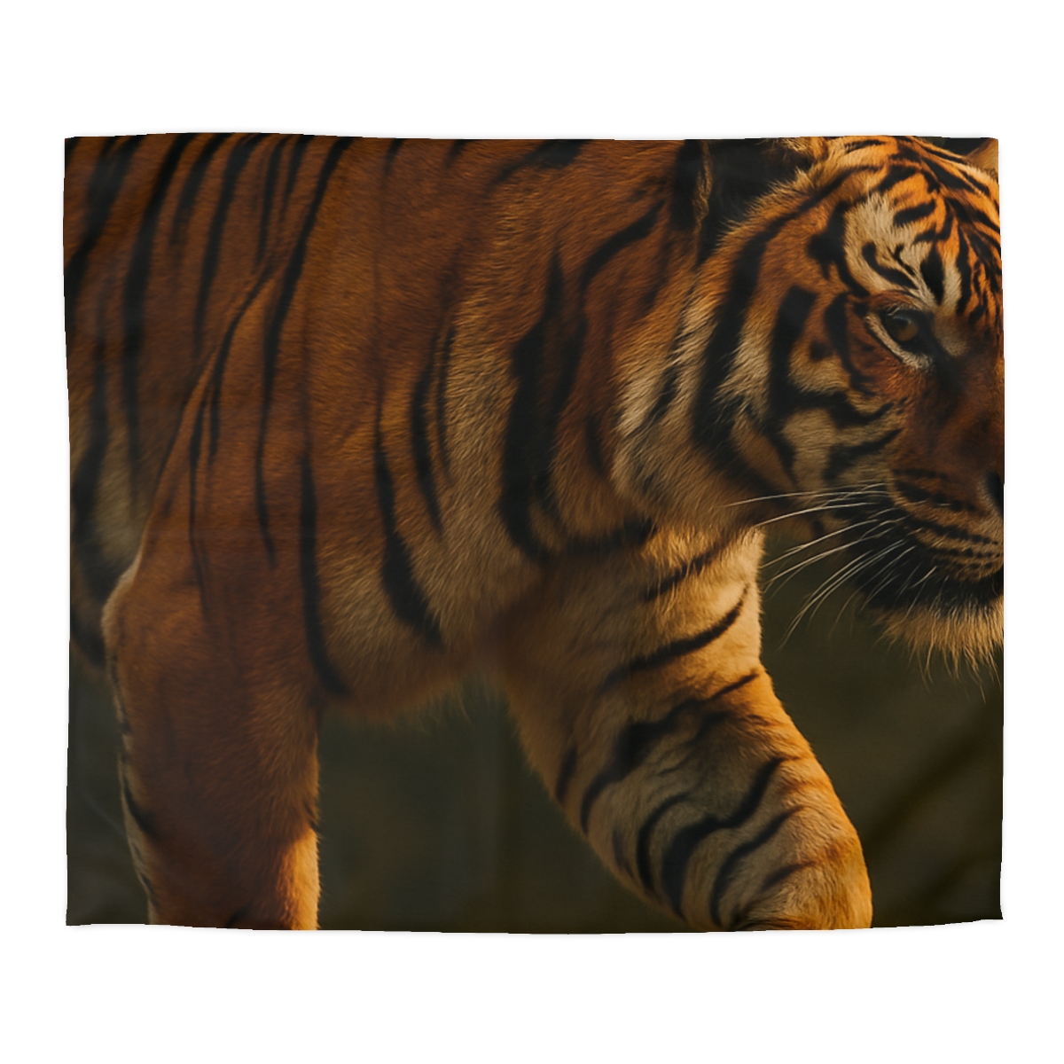 Forest Stalker Bengal Tiger stylish duvet covers