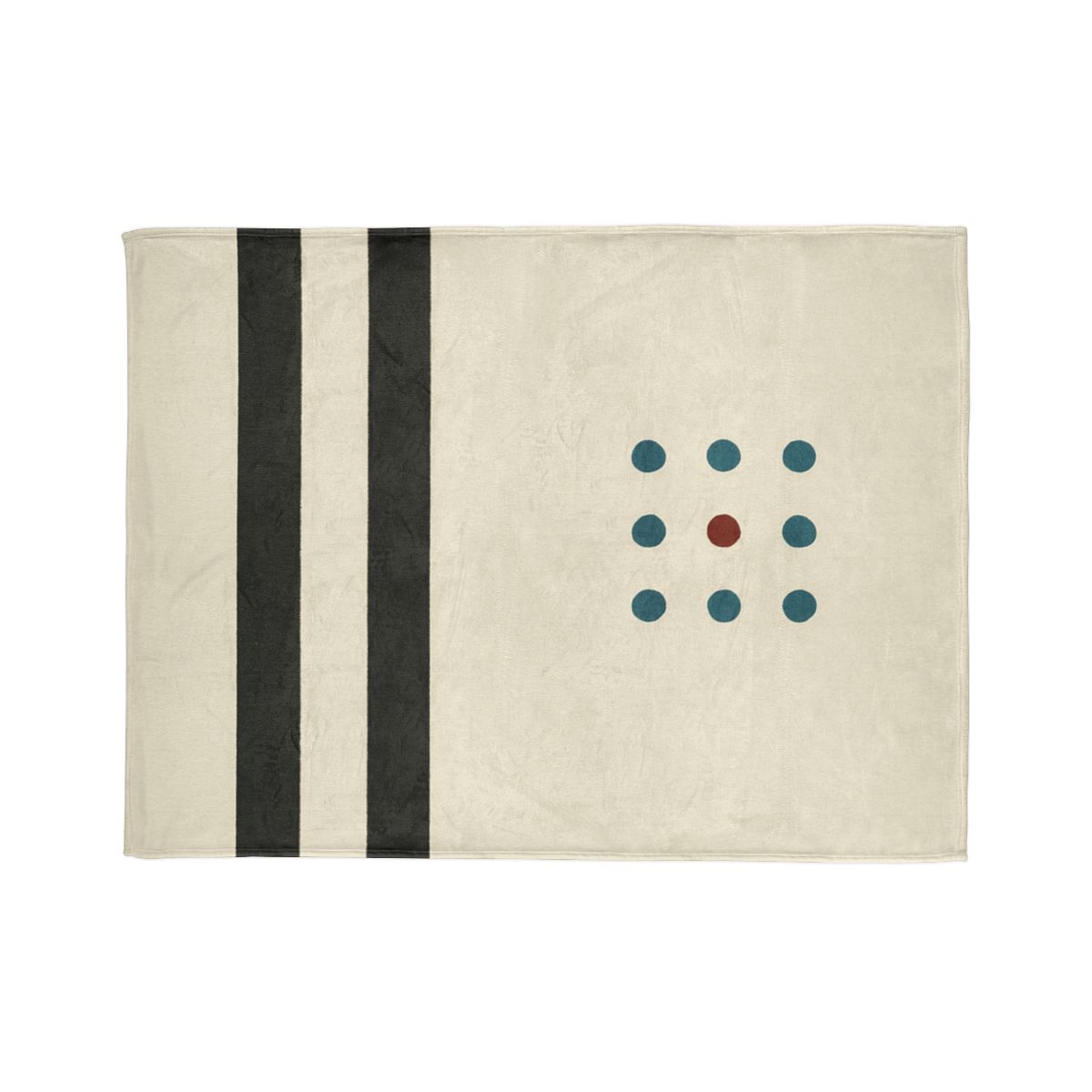 Staggered Duo And Tiny Grid personalized cozy blankets
