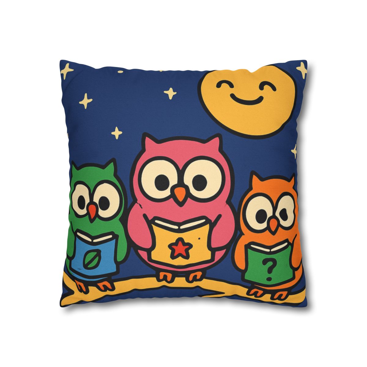 Galaxy Garden Of Curious Owls unique gift pillow cases
