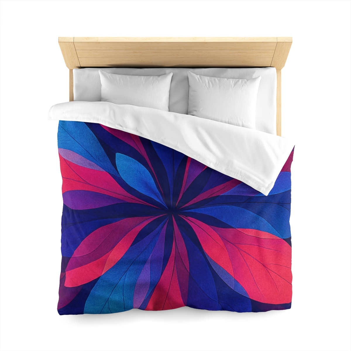 Petal Prism Overprint unique patterned duvets