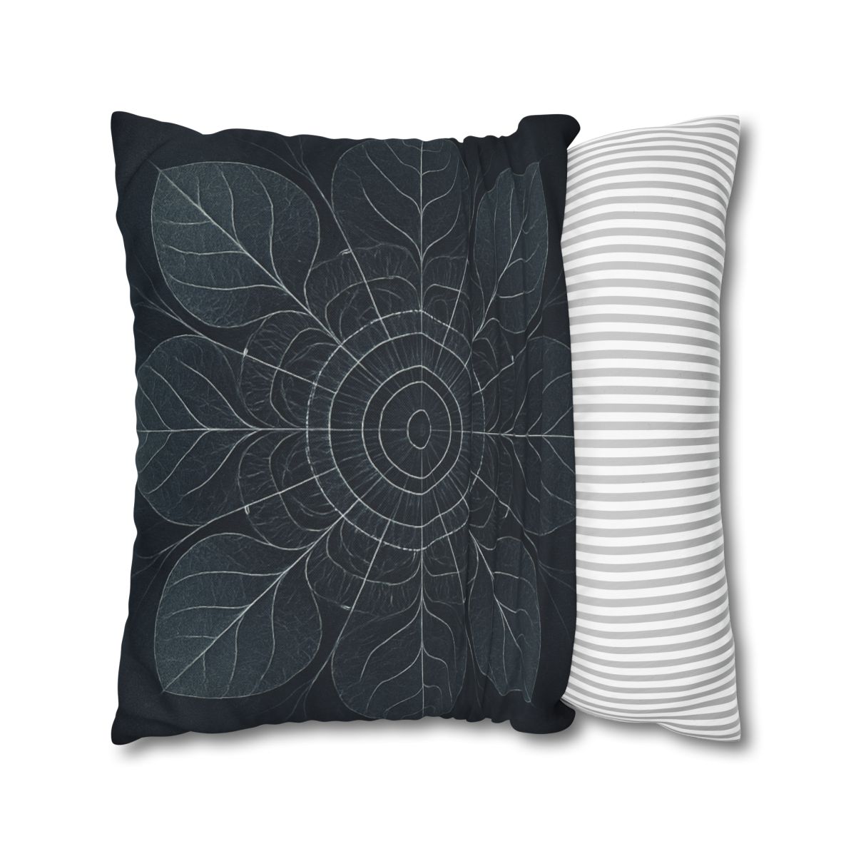 Veined Halo Mandala unique gift pillow cases