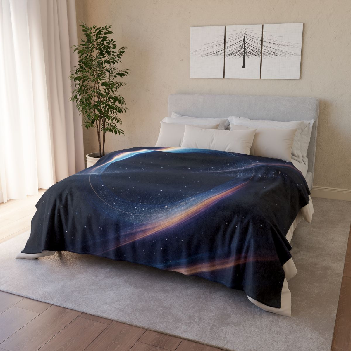 Prismatic Lensing Mirage soft fleece blankets