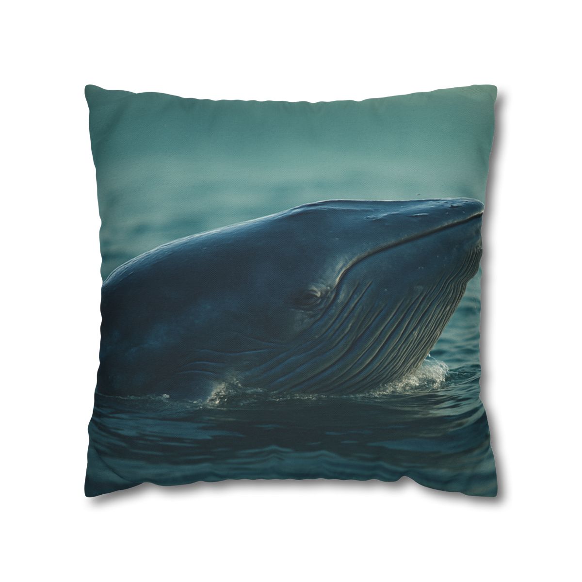 Ocean Song Blue Whale custom pillow cases