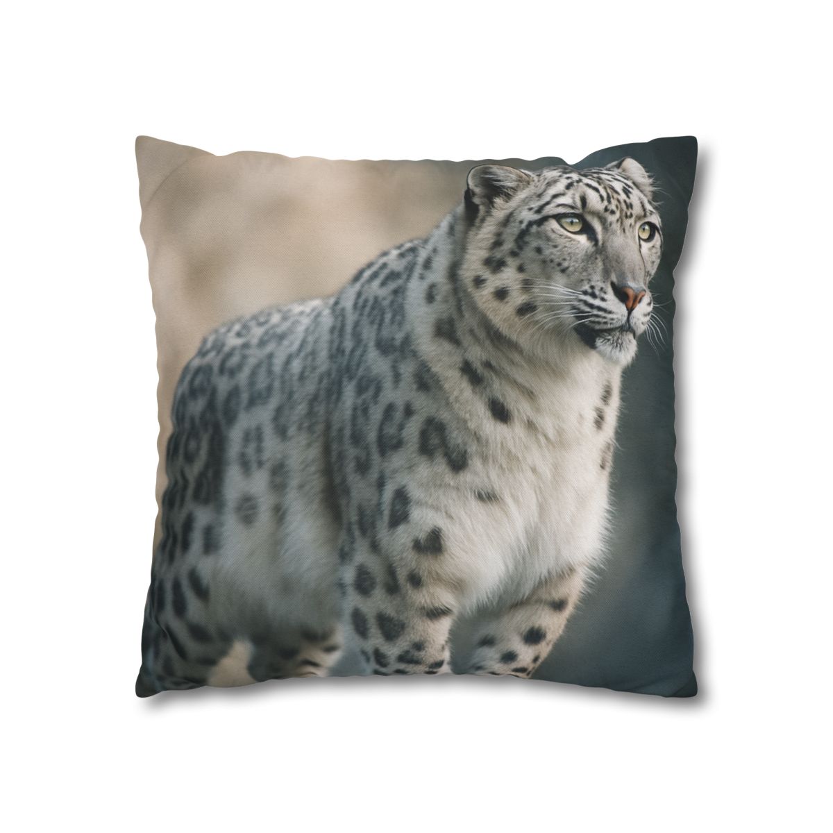 Mist Veil Snow Leopard comfortable bedding pillow covers
