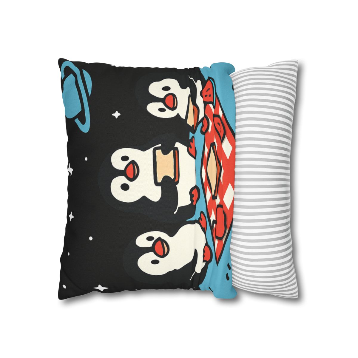Planet Picnic Penguins custom pillow cases