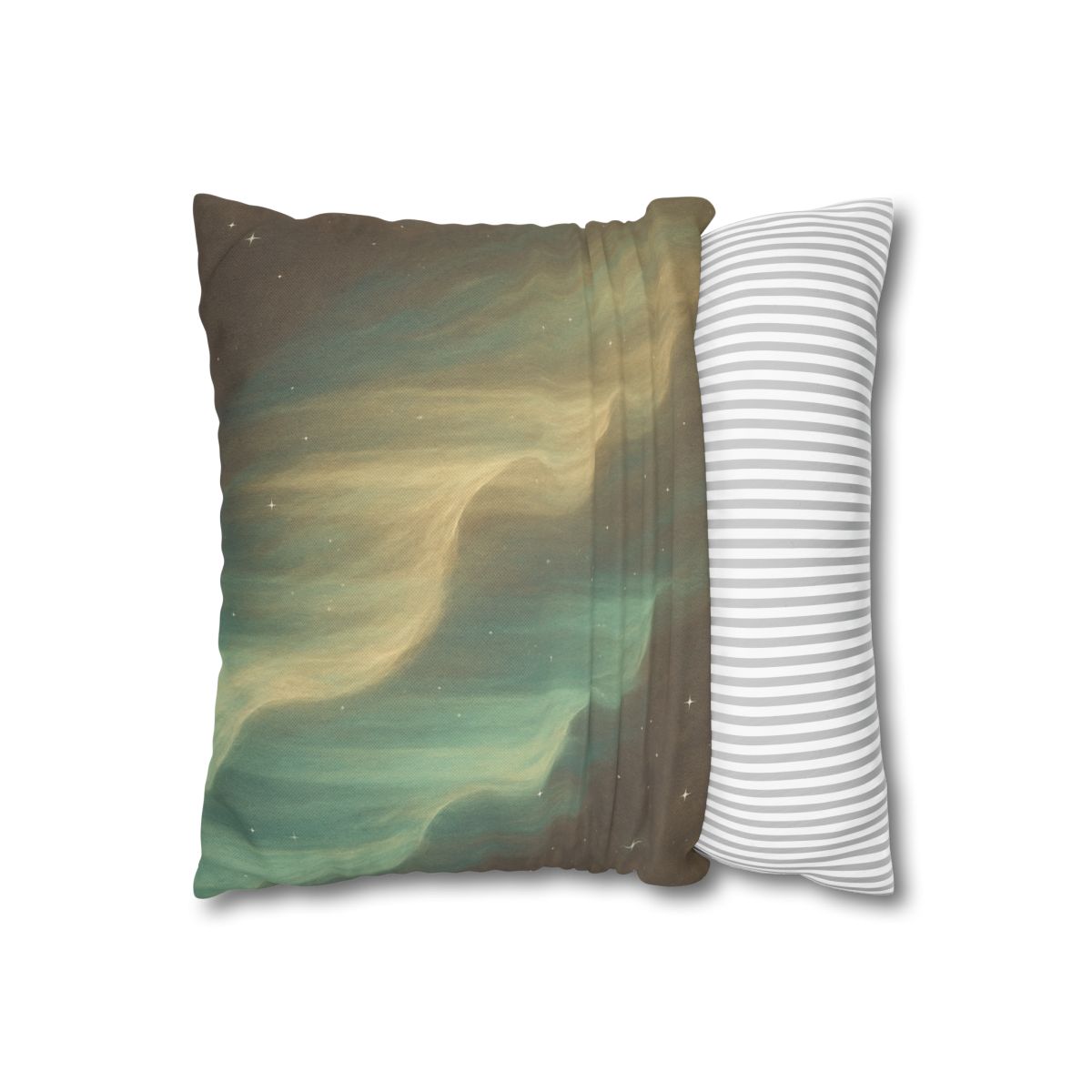 Auroral Dust Cascade trendy patterned pillow cases