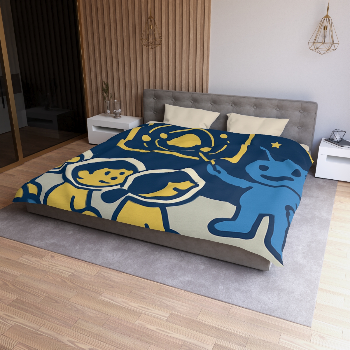 Celestial Classroom On The Moon duvets for gifts