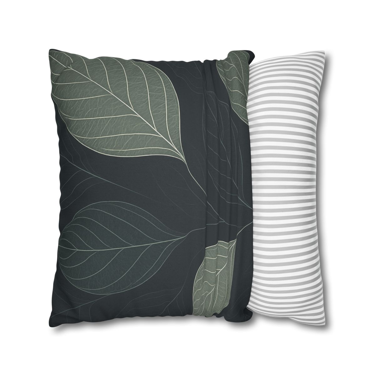 Leaf Vein Circuit Filigree soft cotton pillow cases