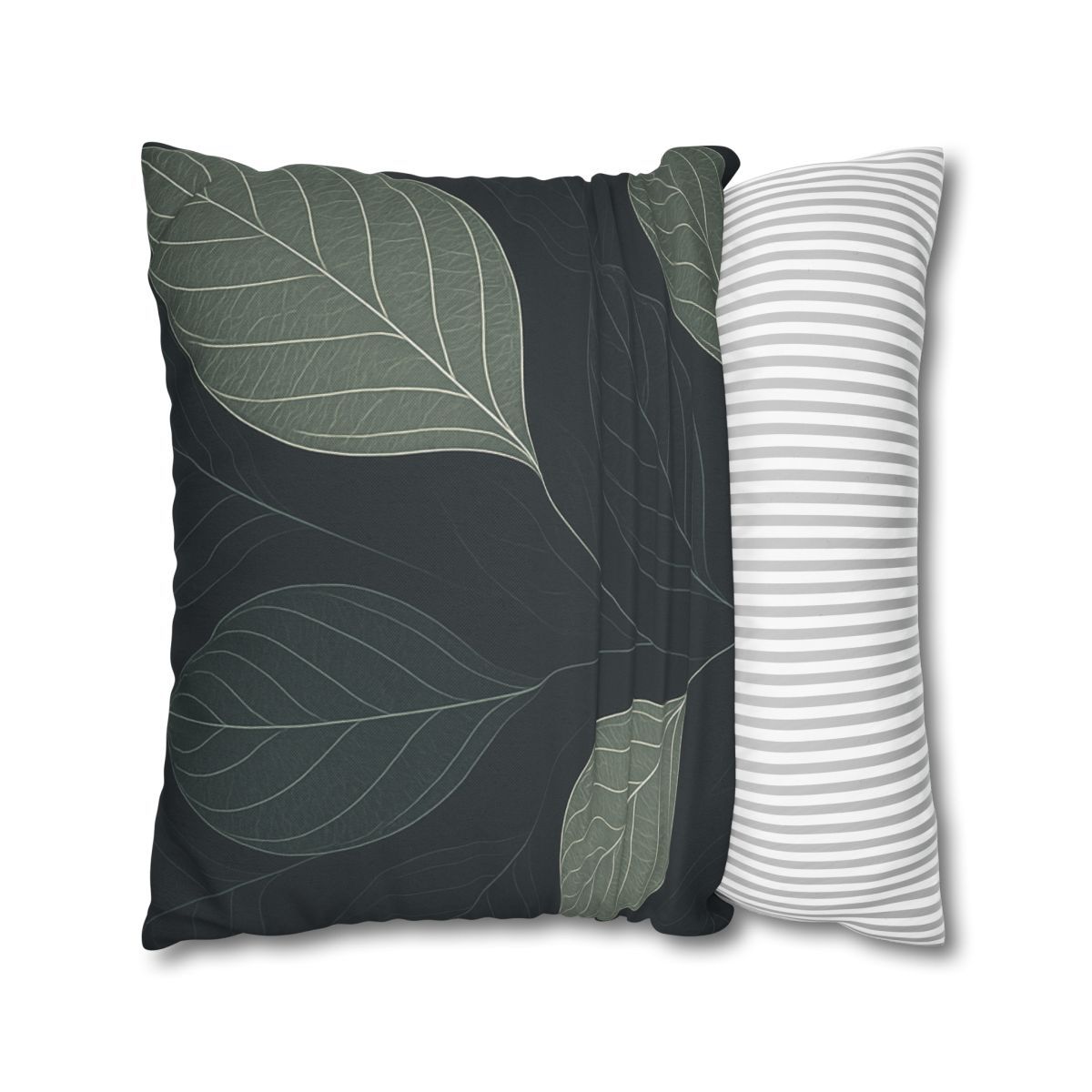 Leaf Vein Circuit Filigree soft cotton pillow cases
