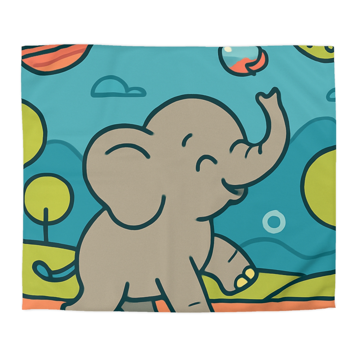 Astro Safari Elephant warm winter duvets