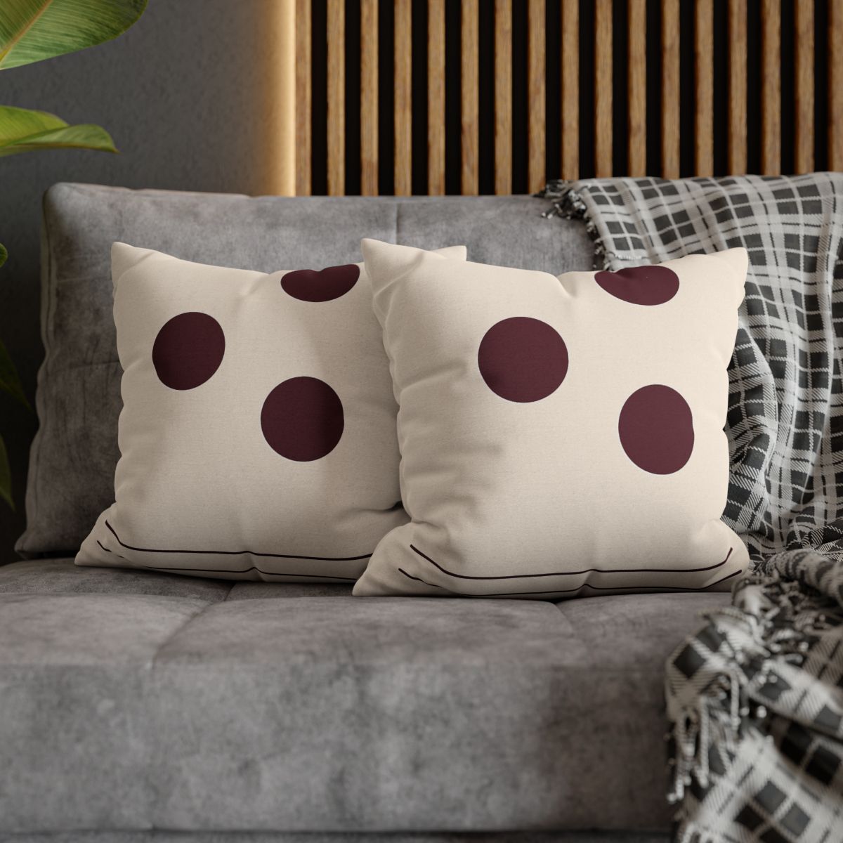 Three Point Triangle Rhythm unique gift pillow cases