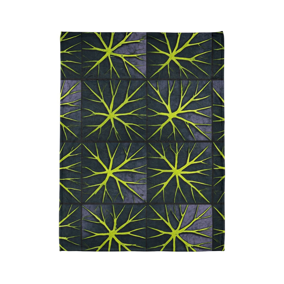 Venation Starburst Mosaic trendy patterned blankets