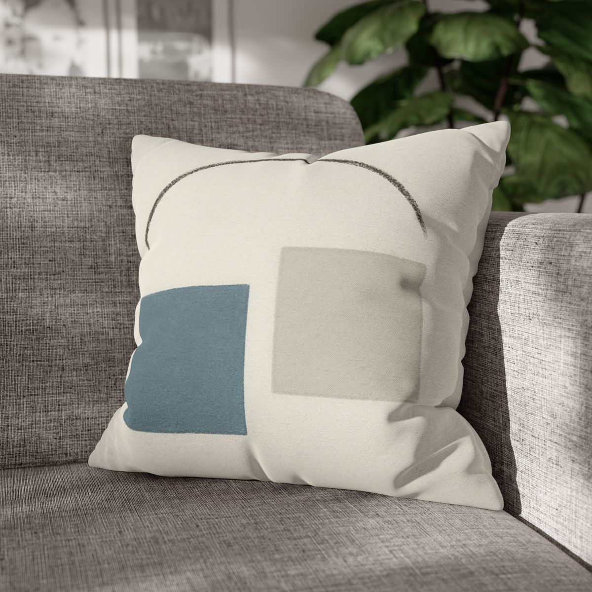 Low Arc Over Offset Squares stylish decorative pillowcases