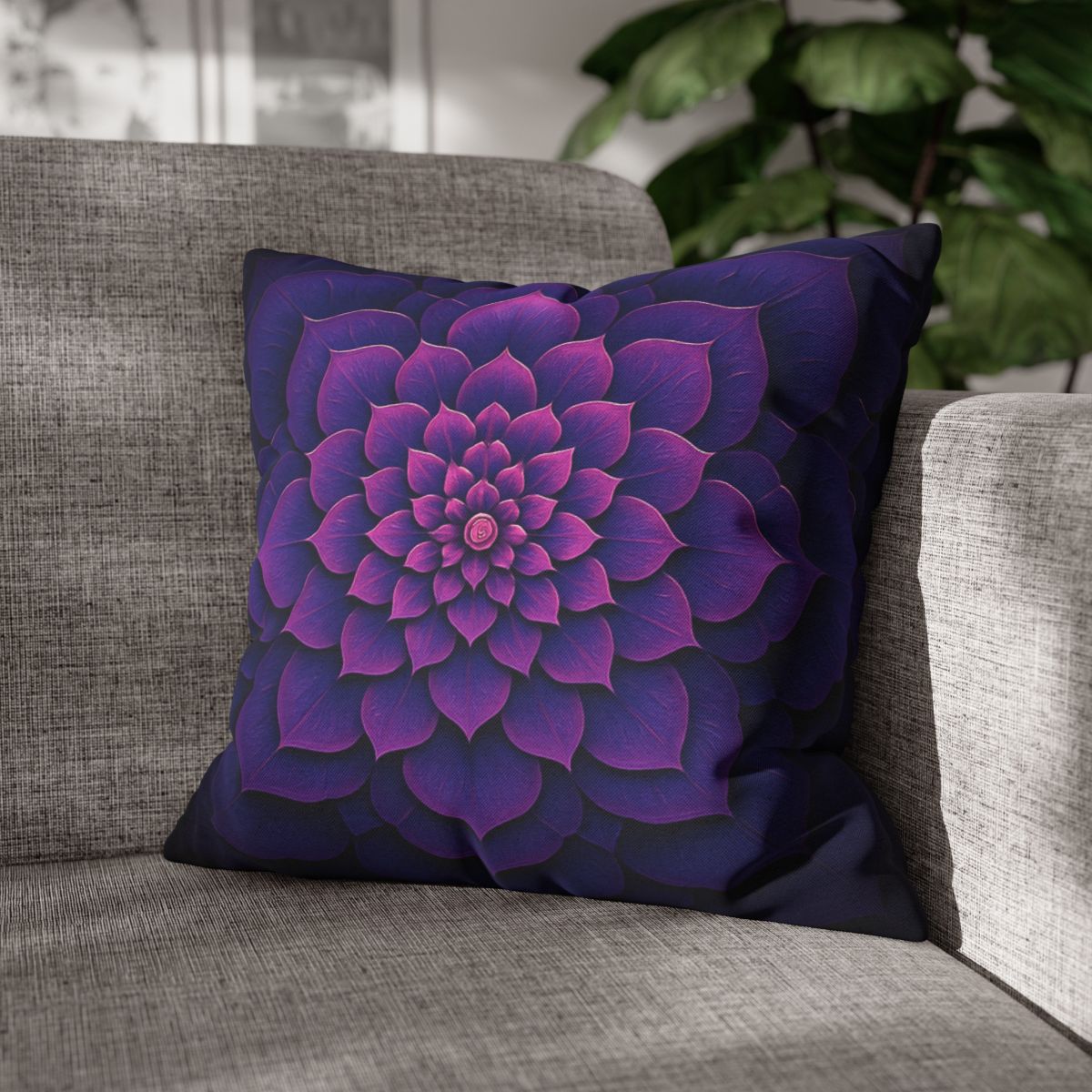 Bloom Ripple Mandala trendy patterned pillow cases