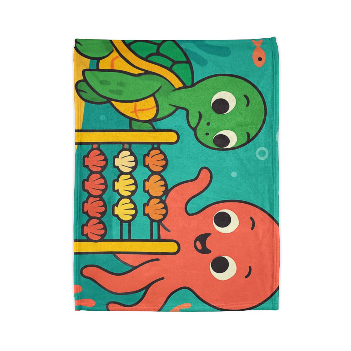 Coral Reef Codebreakers soft fleece blankets