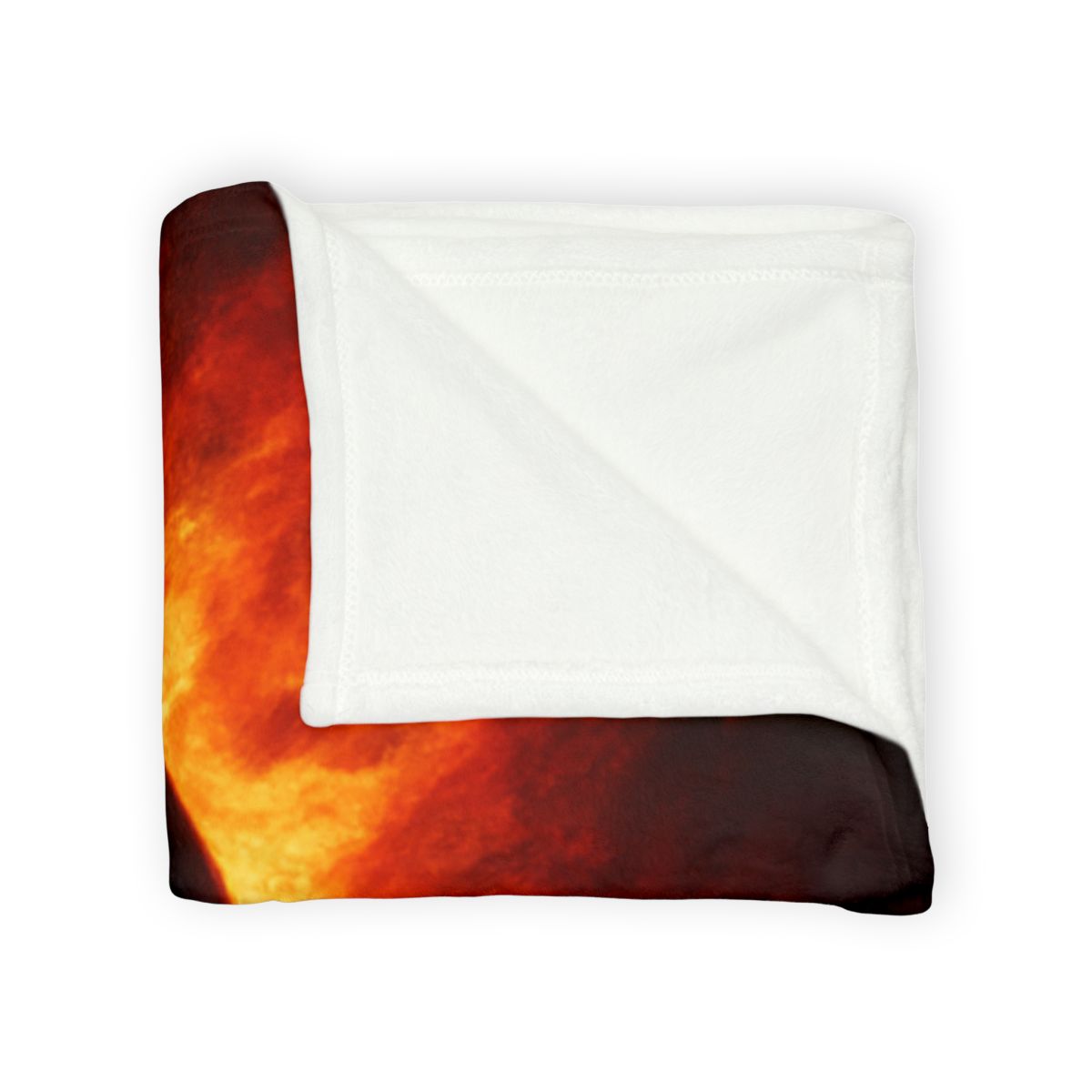 Eclipsed Ember Bloom trendy patterned blankets