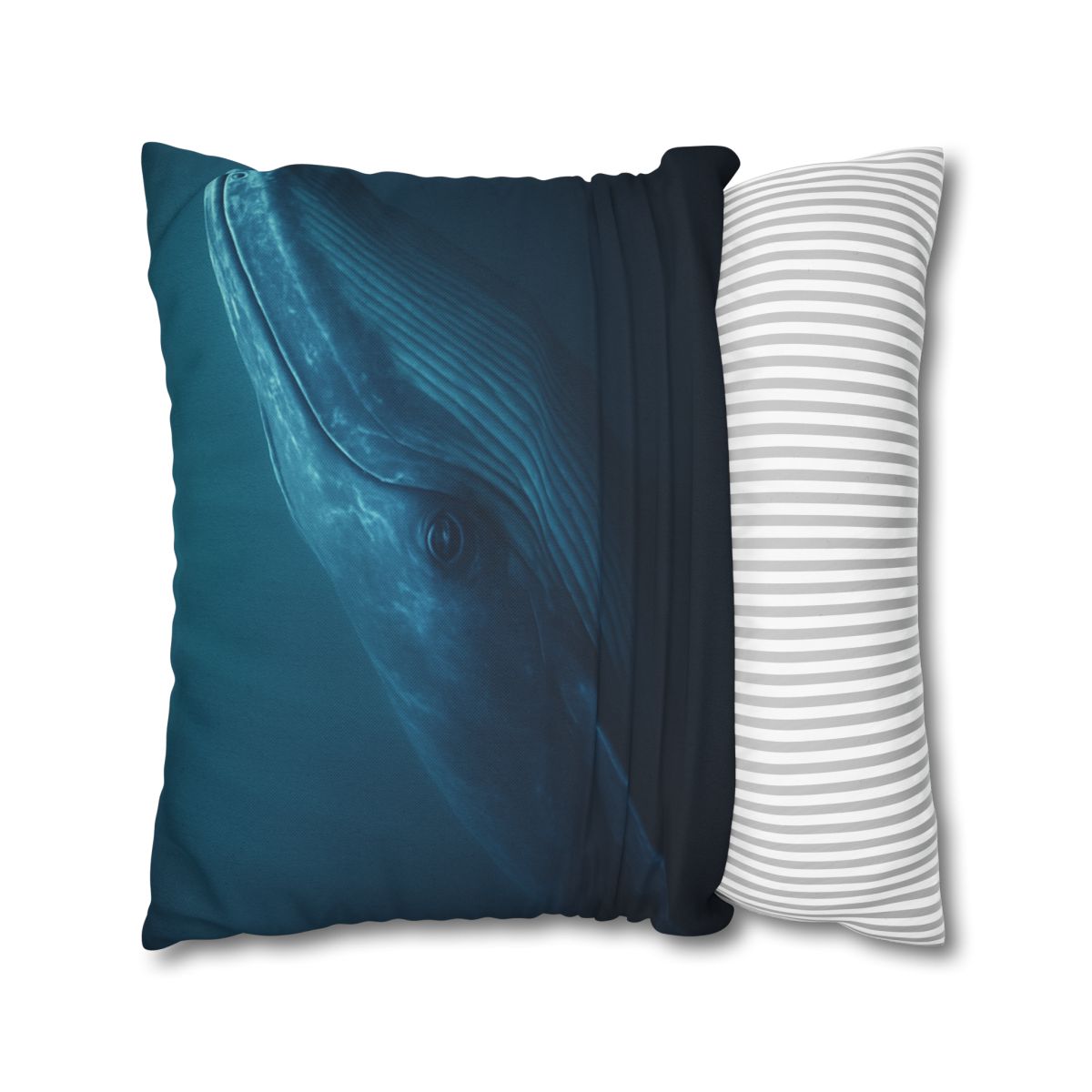 Ocean Giant Blue Whale custom pillow cases