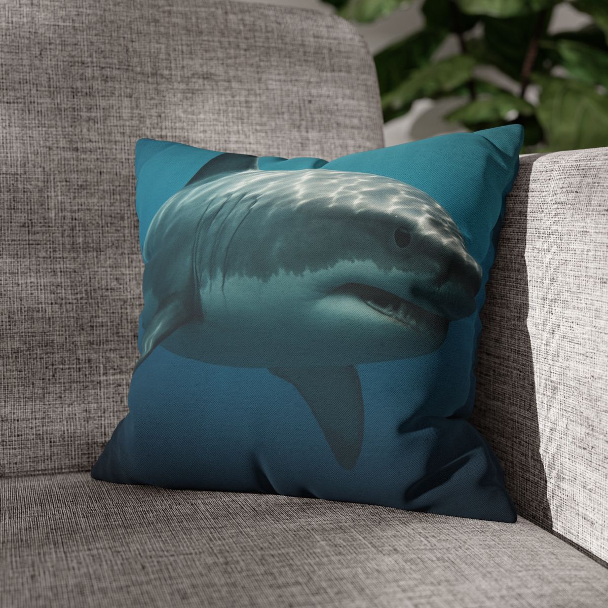 Silent Hunter Great White Shark stylish decorative pillowcases