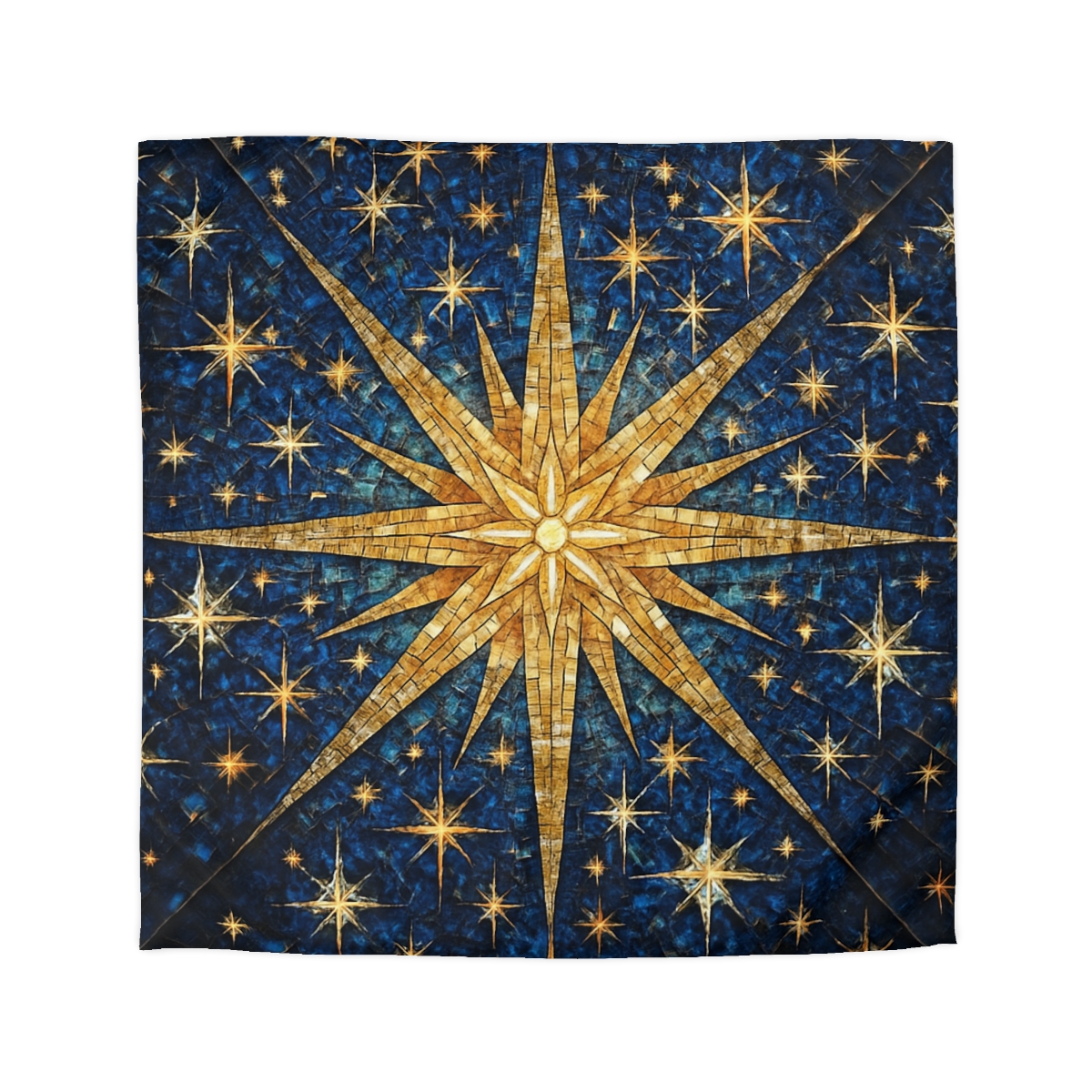 Starburst Radiant Mosaic custom duvets