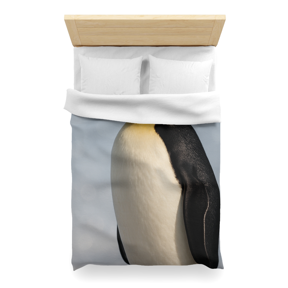Aurora Drift Emperor Penguin warm winter duvets