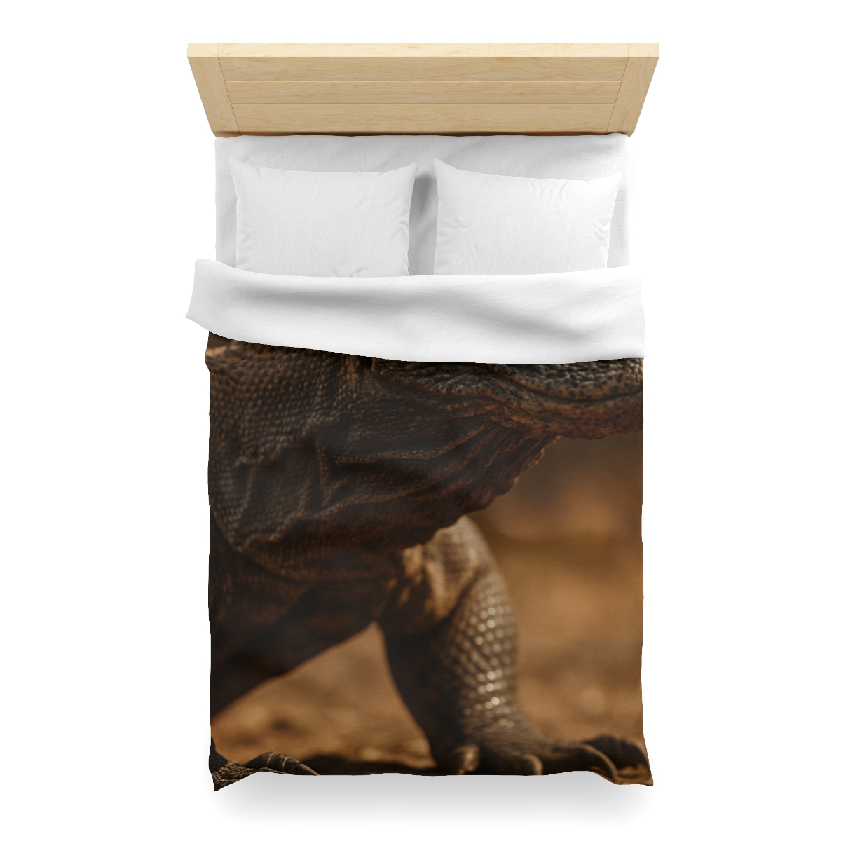Ancient Sentinel Komodo Dragon custom duvets