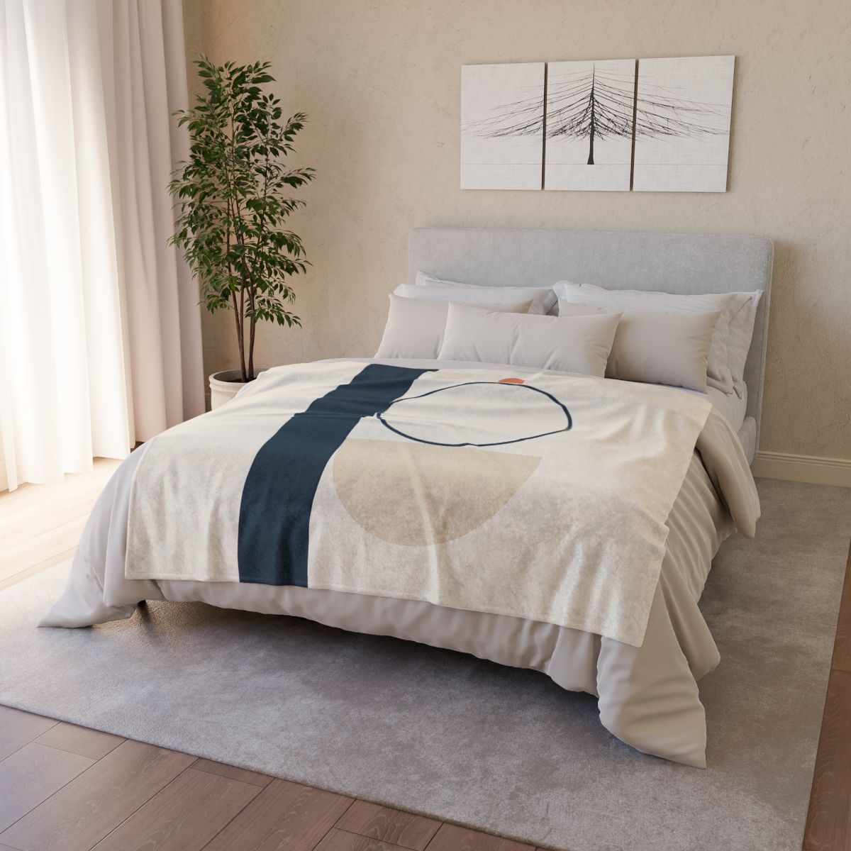 Quiet Column With Split Circle warm winter blankets