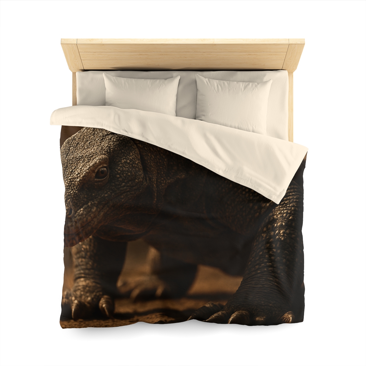 Ancient Sentinel Komodo Dragon warm winter duvets