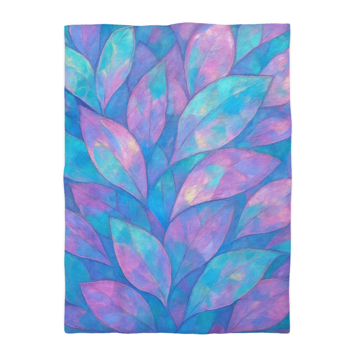 Petal Mosaic Aurora warm winter duvets