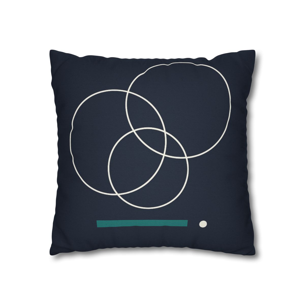 Staggered Rings And Anchored Bar trendy patterned pillow cases