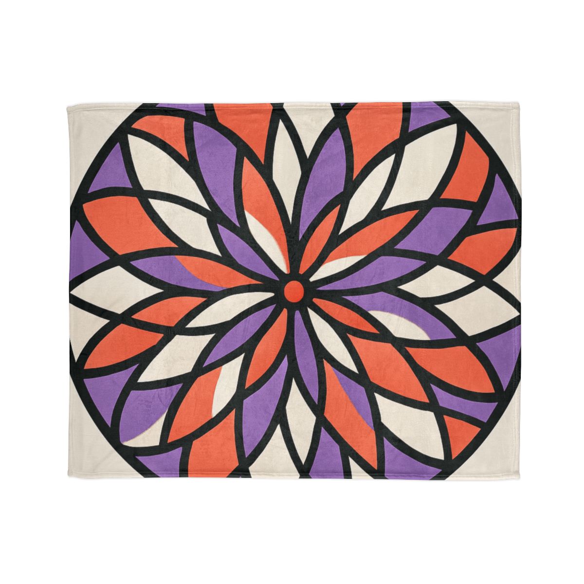 Bloom Shard Kaleidoscope trendy patterned blankets