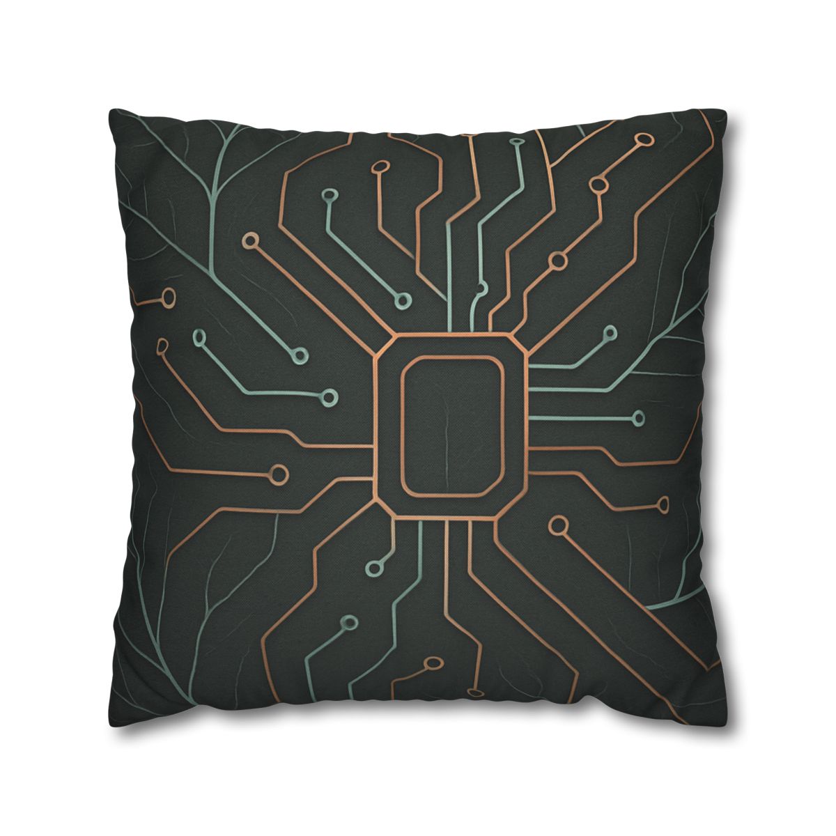 Leaf Vein Circuitry custom pillow cases