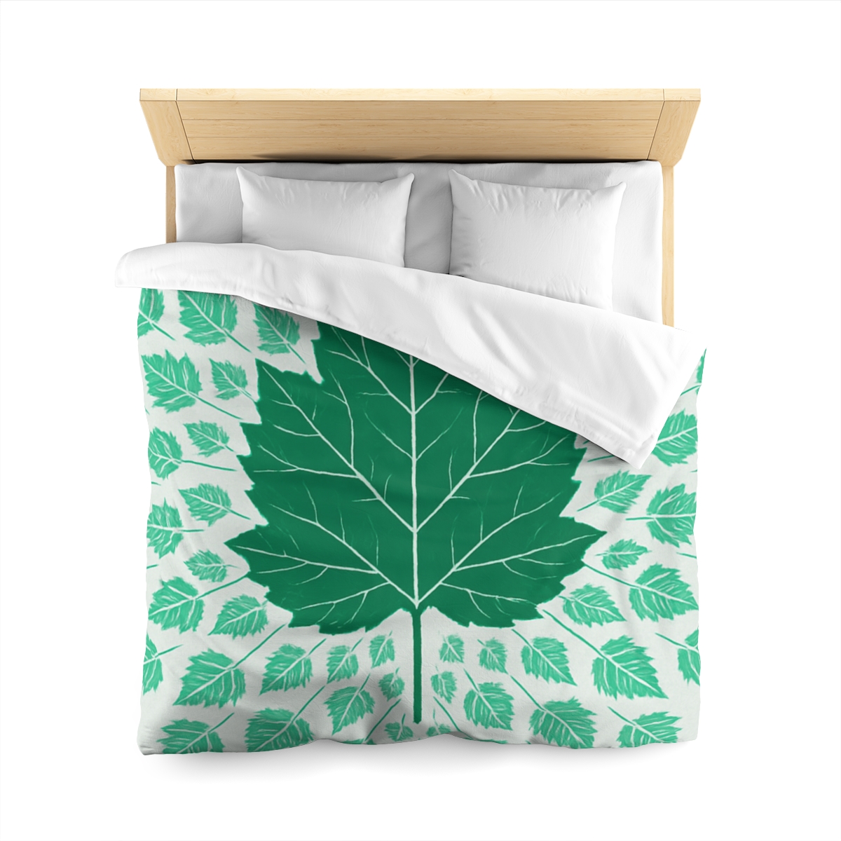 Fractal Leaf Radiance duvets for gifts