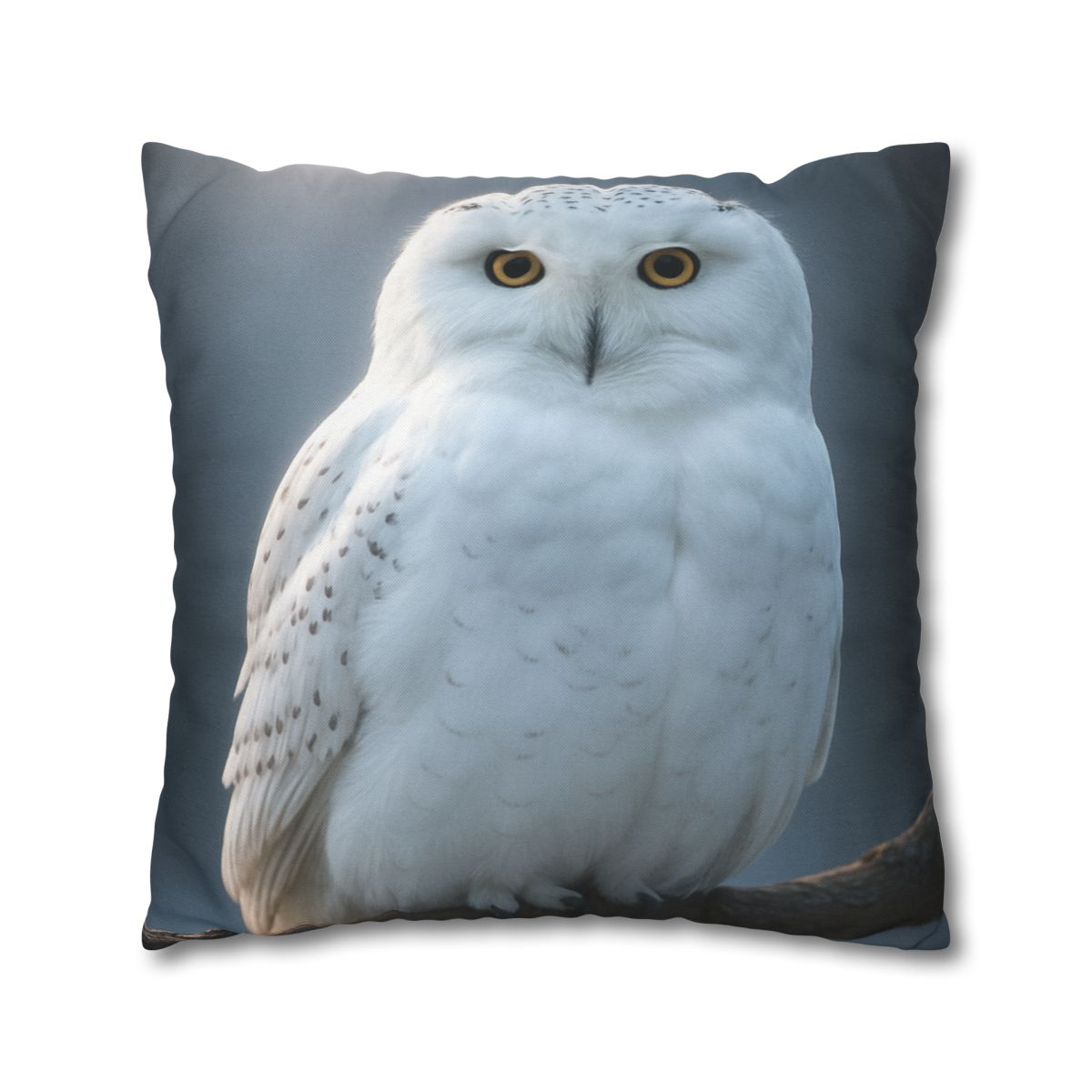 Twilight Watcher Snowy Owl custom pillow cases